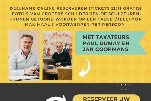 Taxatiedag bij Vincent van GoghHuis ism Art Dumay